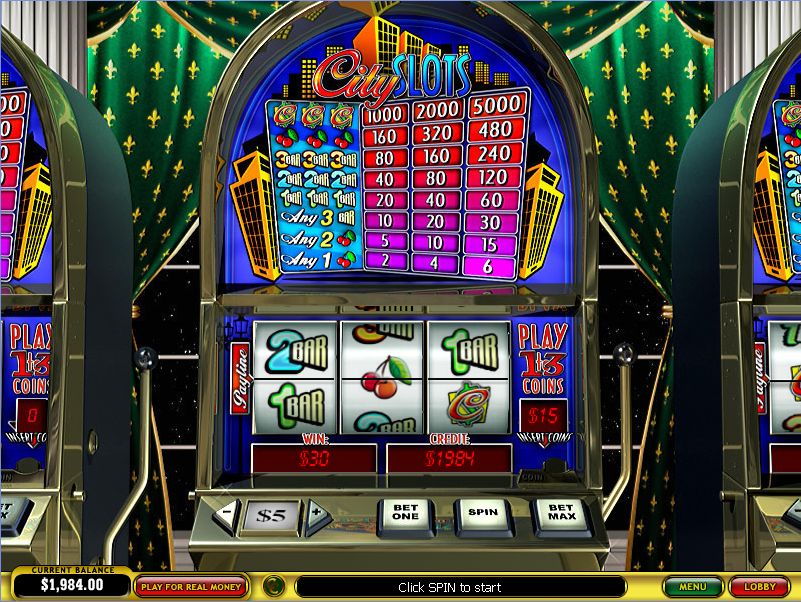City Slots is one of the simpler slot machines offered by Playtech, one of ...
