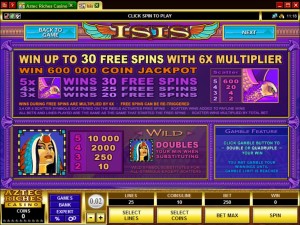 Isis-free-spins