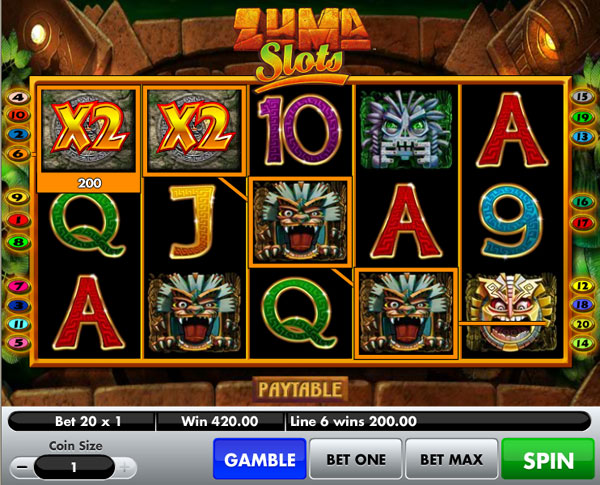 Zuma Casino Game