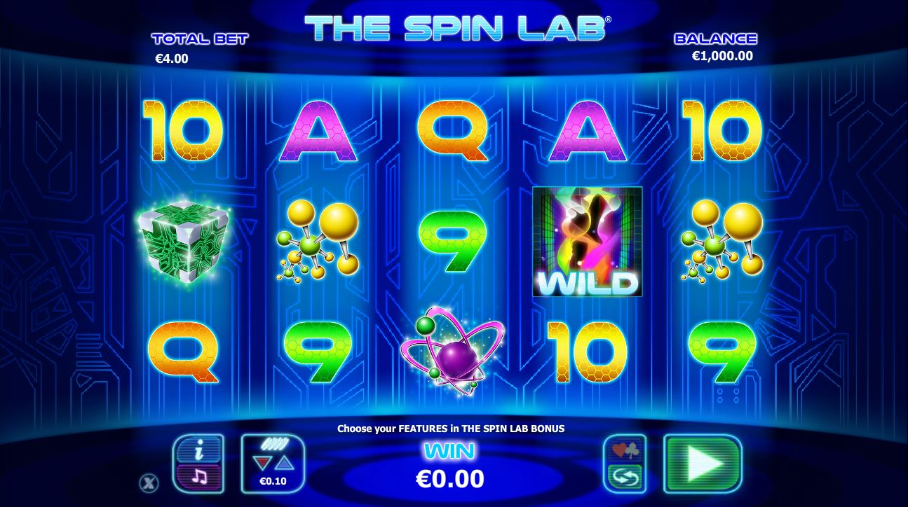 the spin lab игровой автомат