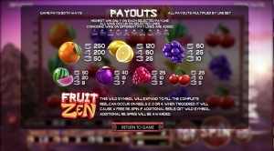 Fruit-Zen-paytable